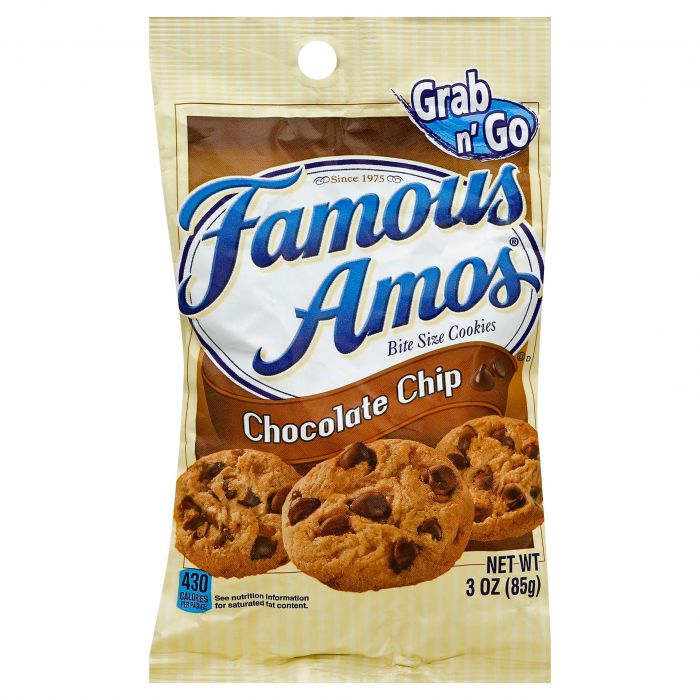 Snack: Famous Amos Chocolate Chip Cookie
